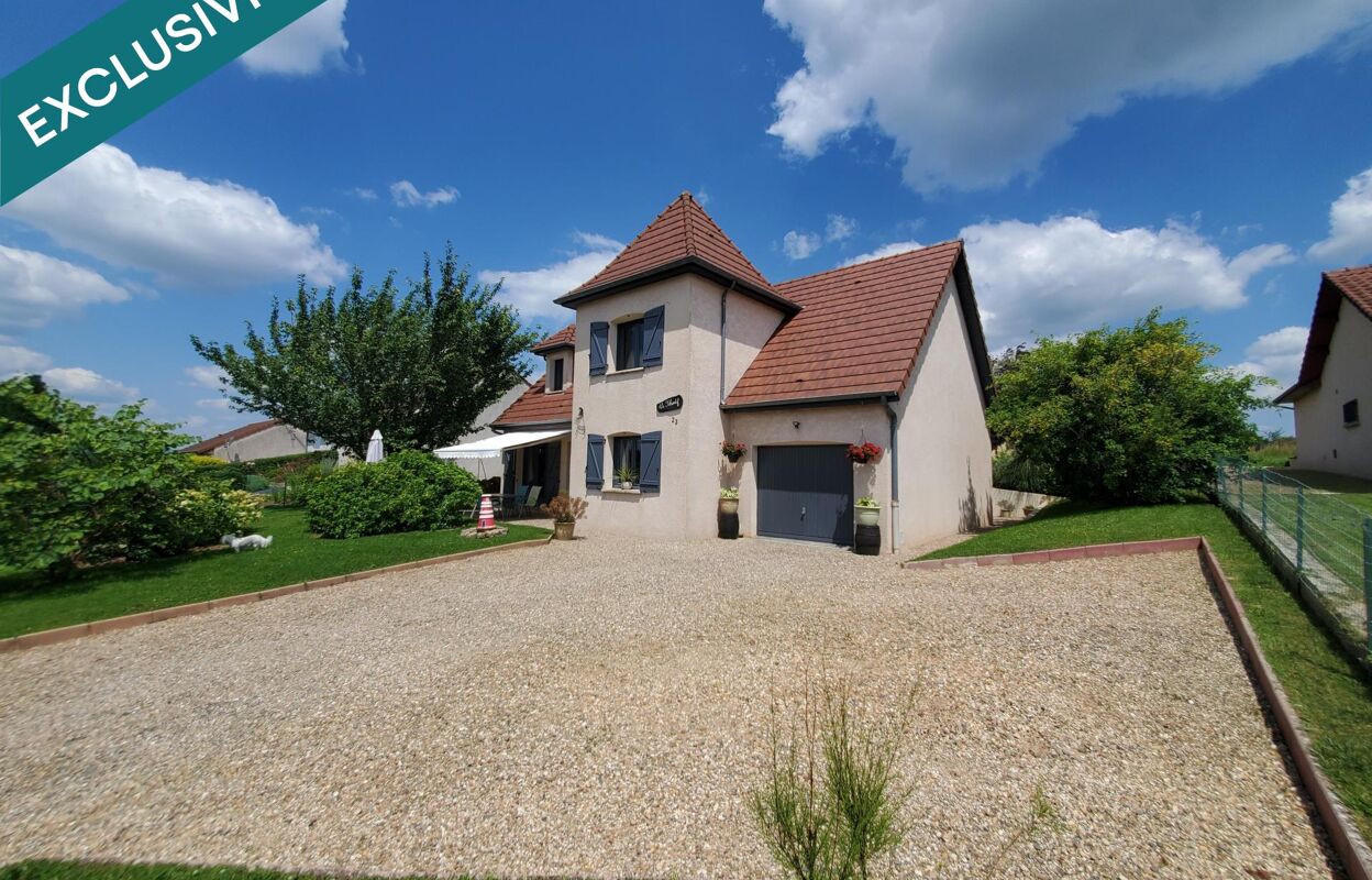 maison 5 pièces 130 m2 à vendre à Saint-Vallier (71230)