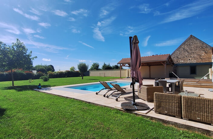 MAISON DE CAMPAGNE DE 190M2 ENVIRON, 4 CHAMBRES,STUDIO,PISCI — photo 4