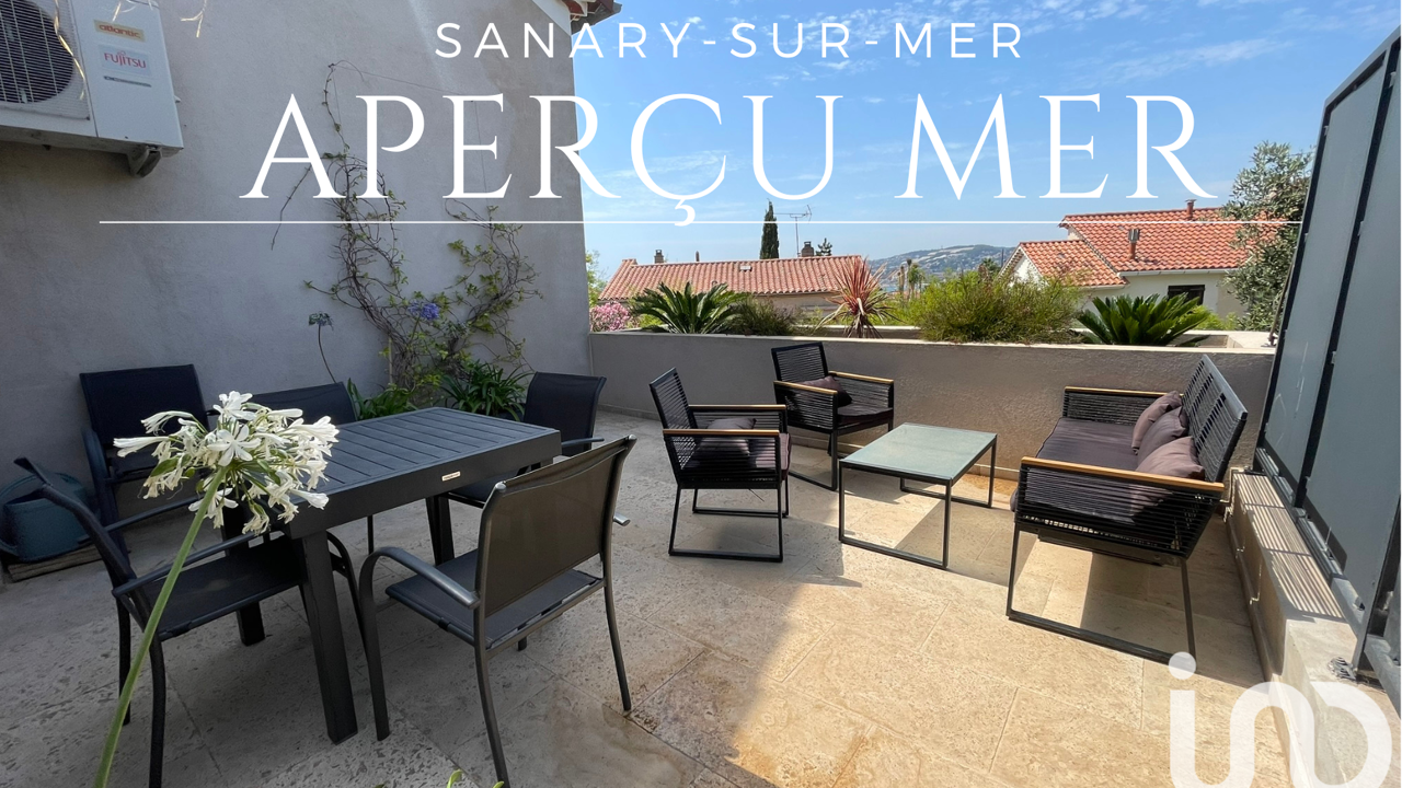 appartement 3 pièces 59 m2 à vendre à Sanary-sur-Mer (83110)