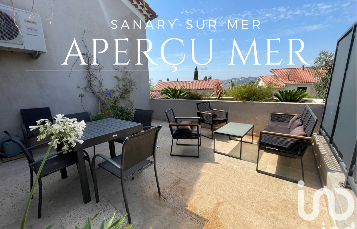 appartement 3 pièces 59 m2 à vendre à Sanary-sur-Mer (83110)