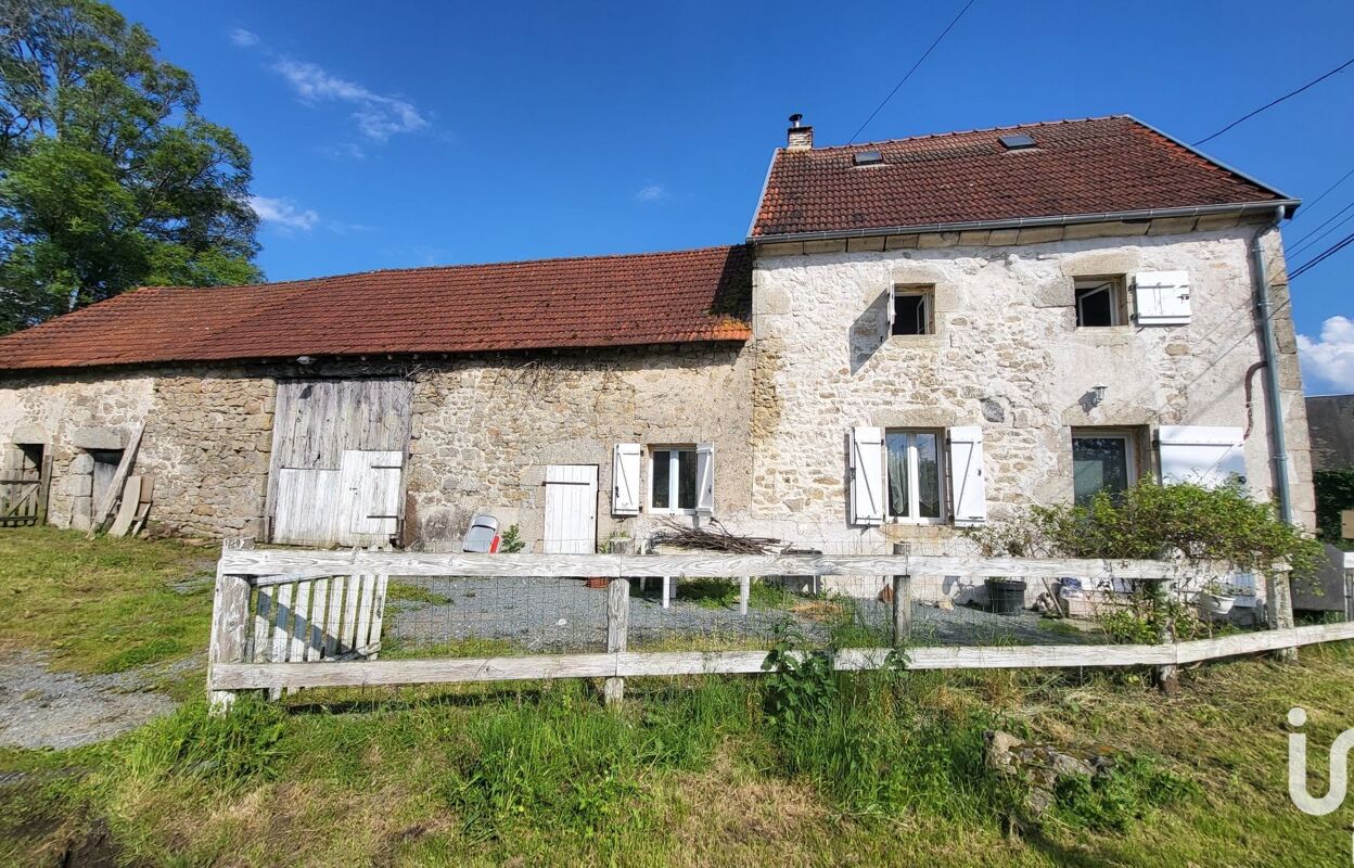 maison 3 pièces 61 m2 à vendre à Saint-Silvain-sous-Toulx (23140)