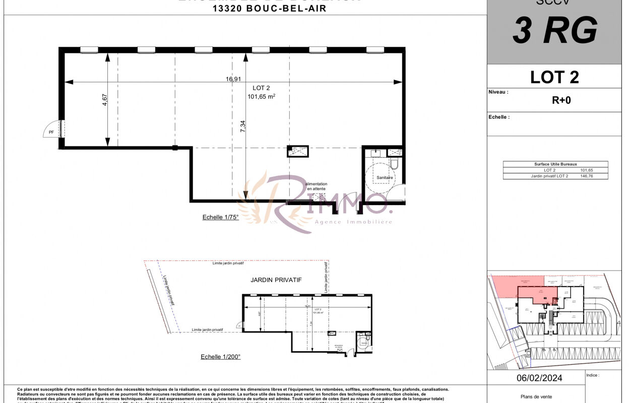 bureau  pièces 101 m2 à vendre à Bouc-Bel-Air (13320)