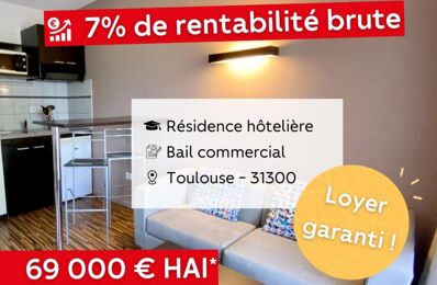 appartement 2 pièces 29 m2 à vendre à Toulouse (31300)