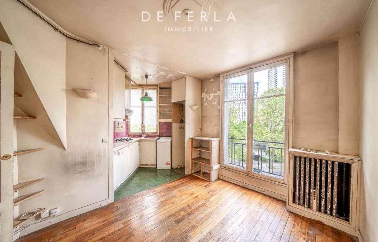 appartement 2 pièces 43 m2 à vendre à Paris 13 (75013)