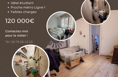 appartement 2 pièces 34 m2 à vendre à Lille (59000)