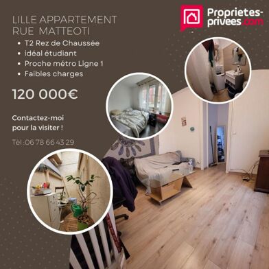 Appartement 2 pièces 34 m²