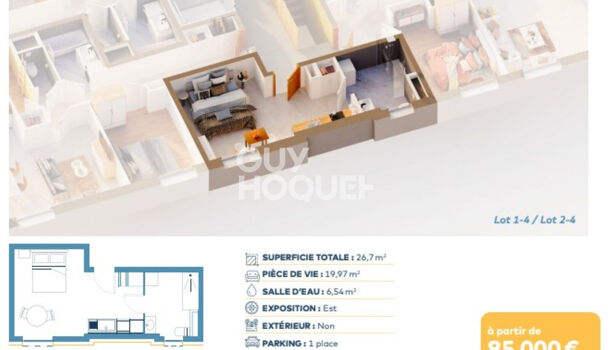 Immeuble 1 pièces  à vendre Abrets-en-Dauphiné (Les) 38490