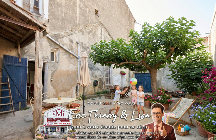 RARE à St Marcel, maison vigneronne avec jardin à rénover — photo 3
