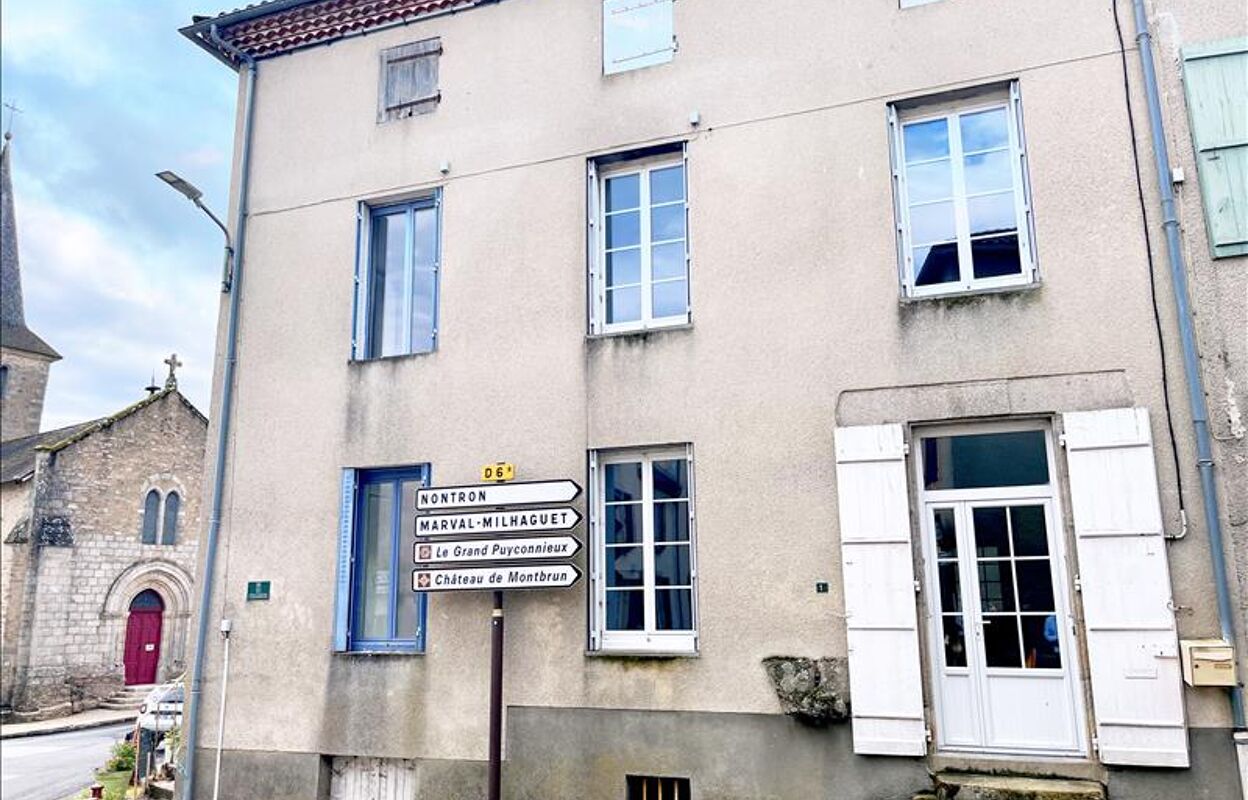 maison 3 pièces 78 m2 à vendre à Dournazac (87230)