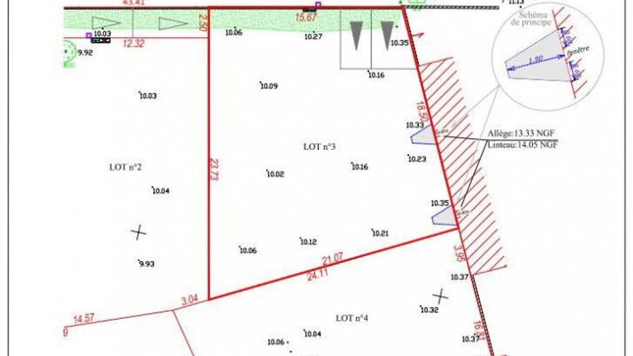 terrain  pièces 381 m2 à vendre à Florensac (34510)