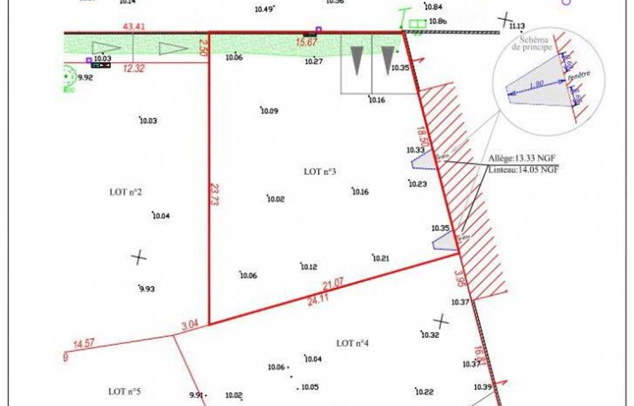 terrain  pièces 381 m2 à vendre à Florensac (34510)