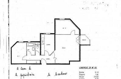 appartement 3 pièces 67 m2 à louer à Caen (14000)