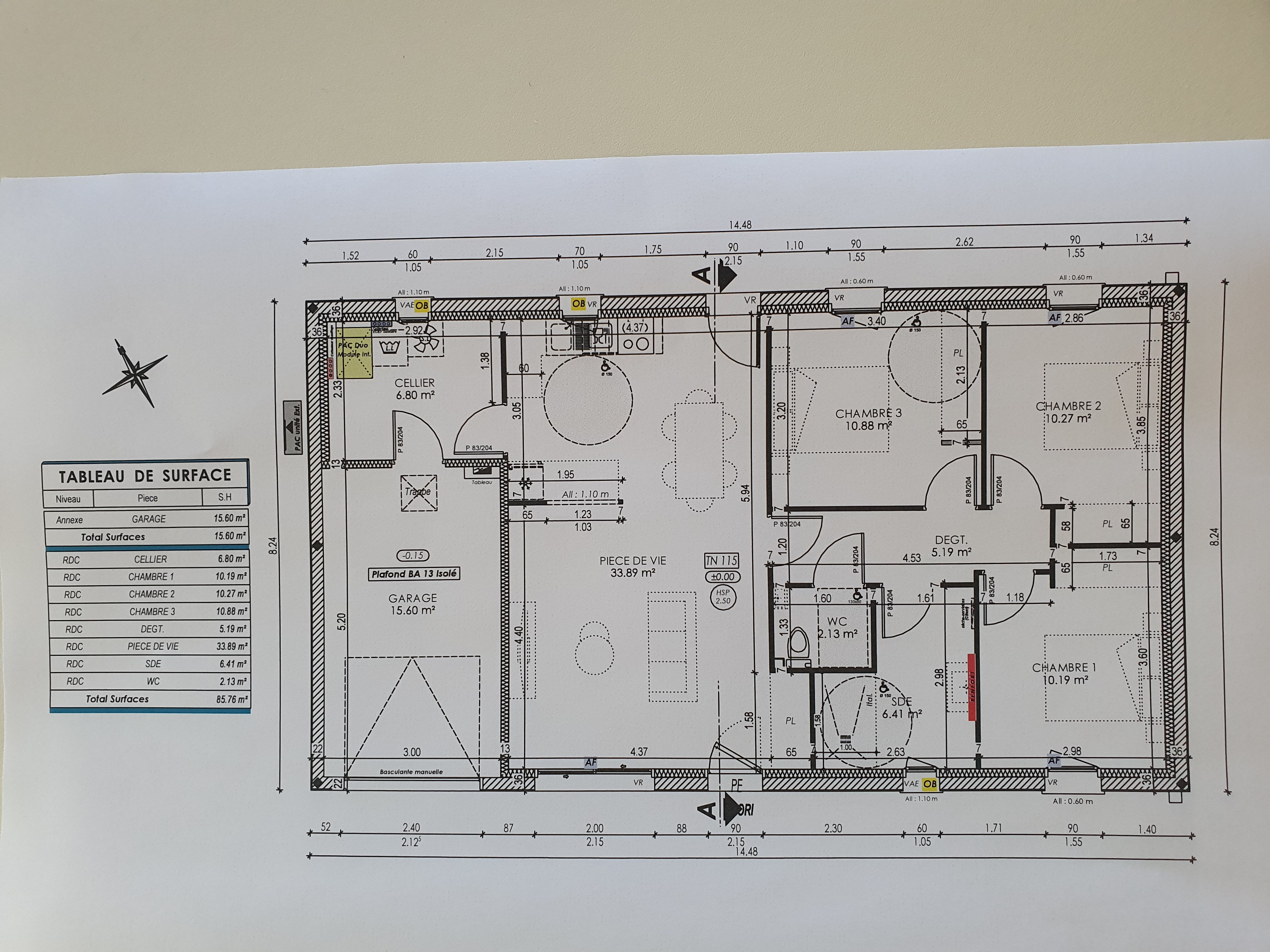 Appartement neuf 4 pièces 86 m² Gonds (Les) 17100