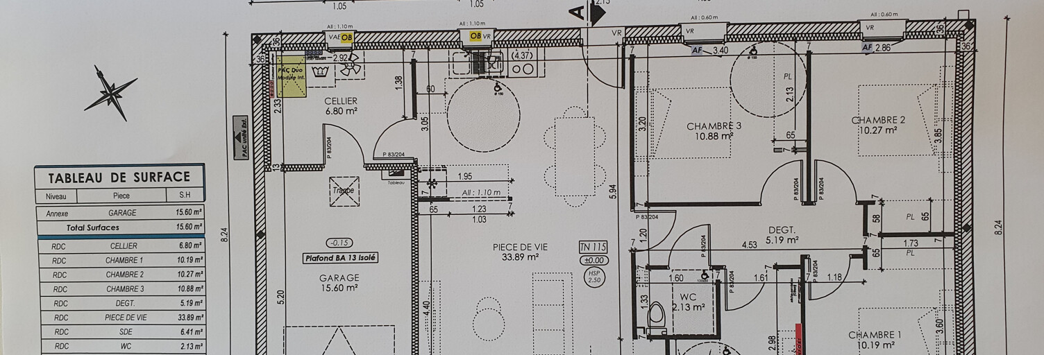 Appartement 4 Pièces 86 m² à vendre à Les Gonds (17100)