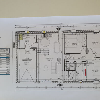 Appartement 4 pièces 270000 €