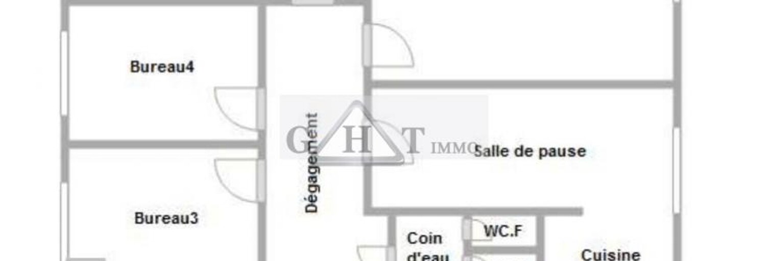 Bureau  179 m² à louer à Maisons-Alfort (94700)