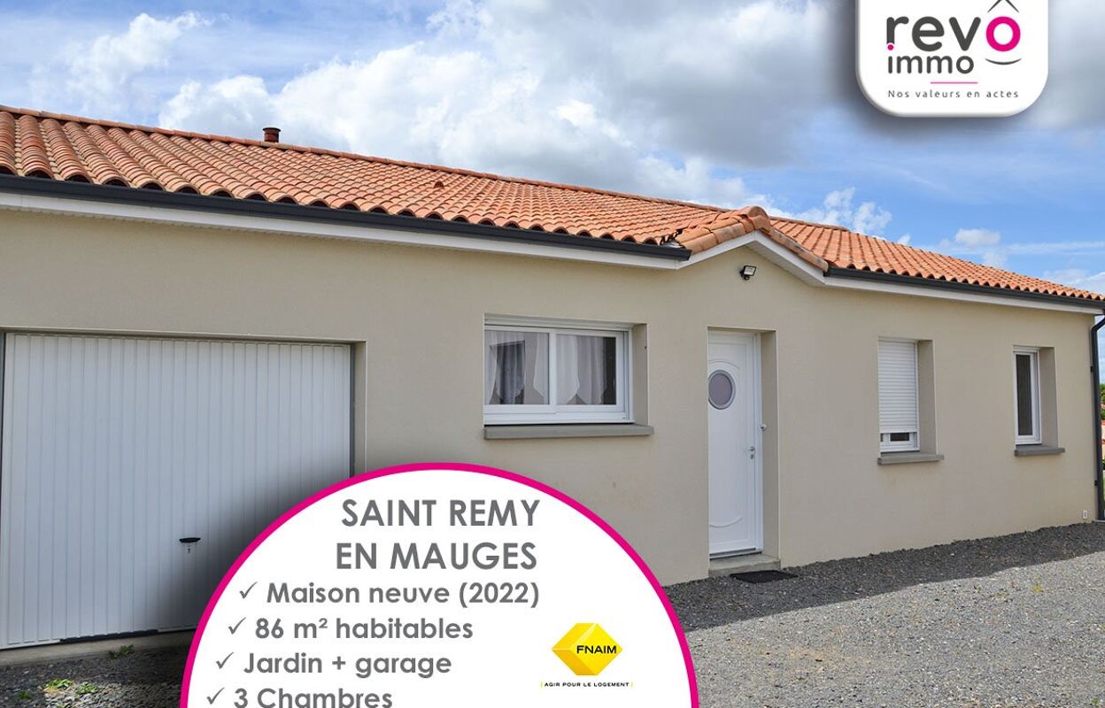 maison 4 pièces 86 m2 à vendre à Saint-Remy-en-Mauges (49110)