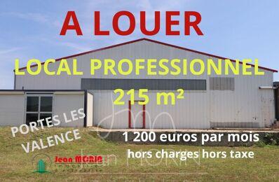 commerce  pièces 215 m2 à louer à Portes-Lès-Valence (26800)