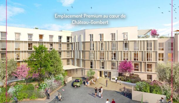 Appartement 2 pièces  à vendre Marseille 13eme 13013