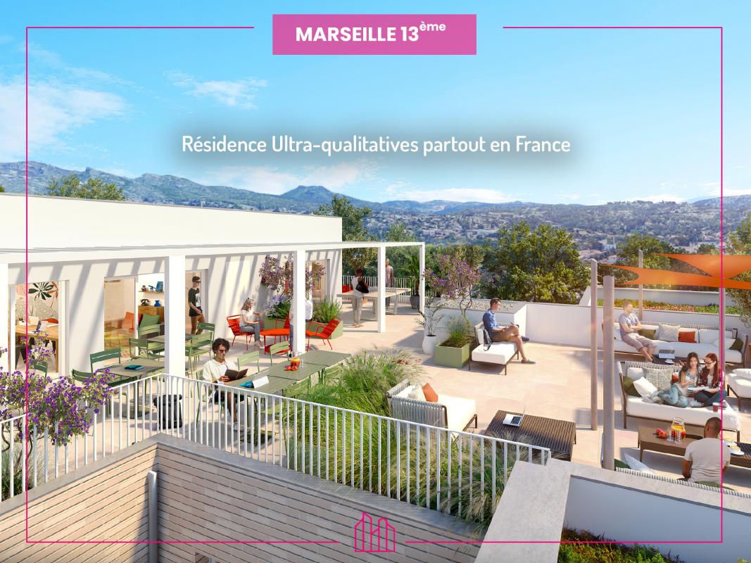 Appartement  T1 à vendre Marseille 13eme 13013