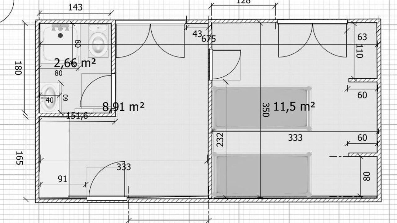 immeuble  pièces 272 m2 à vendre à Saint-Nazaire (44600)