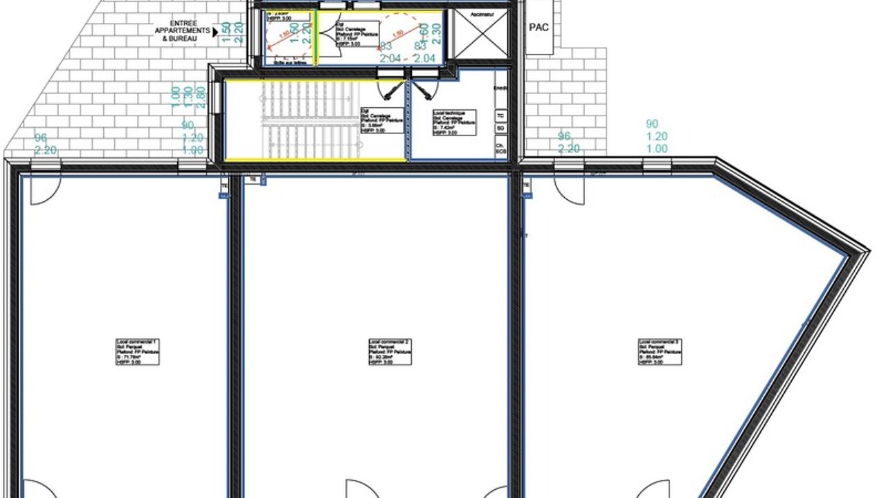 commerce 1 pièces 86 m2 à vendre à Briançon (05100)