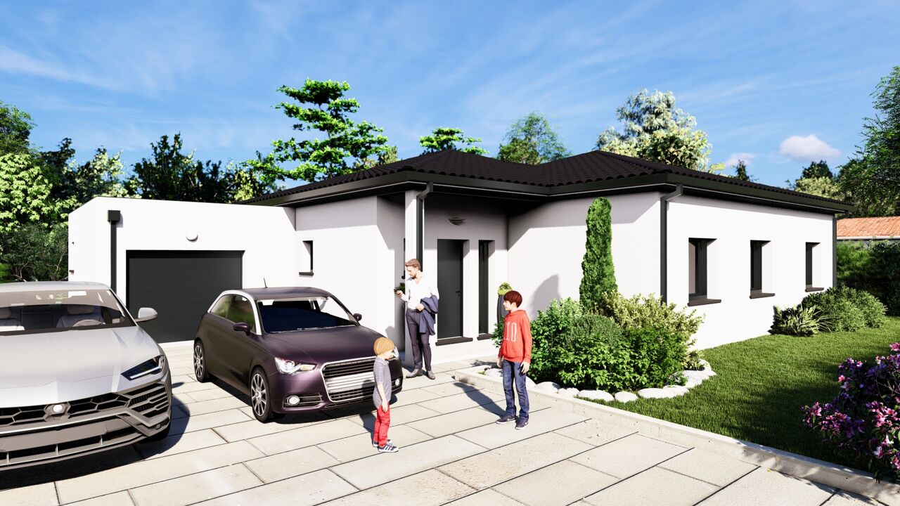 maison 115 m2 à construire à Vacquiers (31340)