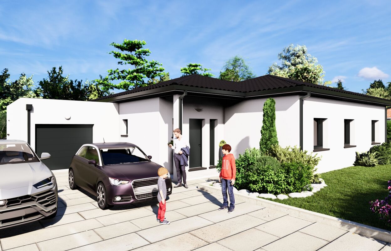 maison 115 m2 à construire à Vacquiers (31340)