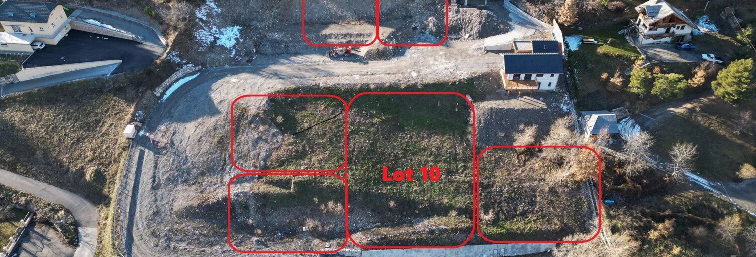 Terrain  1340 m² à vendre à Châteauroux-les-Alpes (05380)