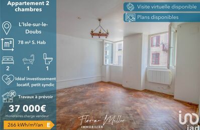 vente appartement 37 000 € à proximité de Senargent-Mignafans (70110)