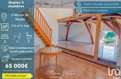 vente appartement 65 000 € à proximité de Dampjoux (25190)