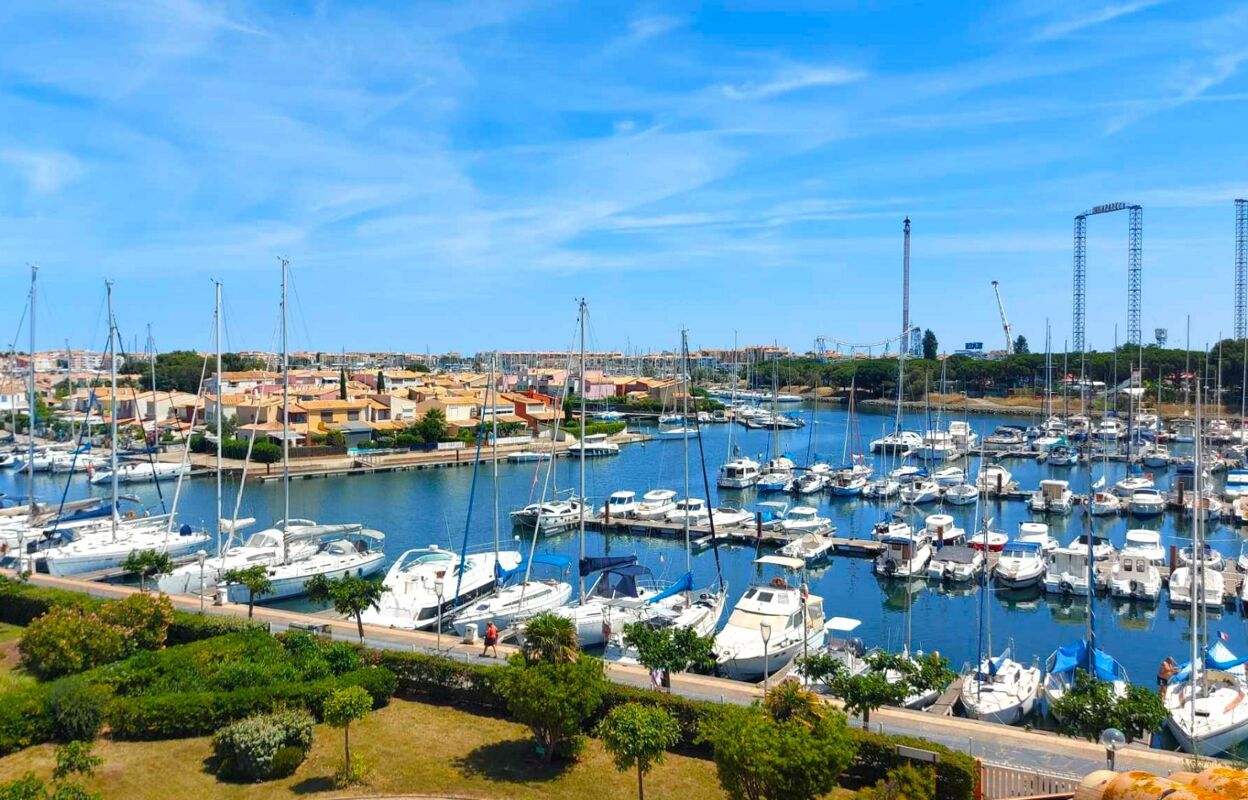 appartement 3 pièces 55 m2 à vendre à Cap d'Agde (34300)