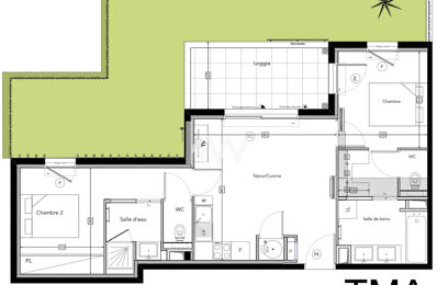 appartement 3 pièces 101 m2 à vendre à Montpellier (34000)