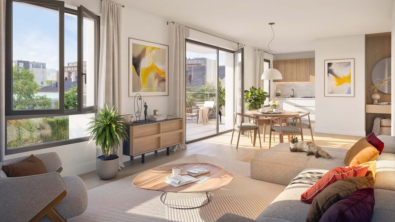 appartement neuf T1, T2, T3, T4, T5 pièces 25 à 87 m2 à vendre à Saint-Louis (68300)