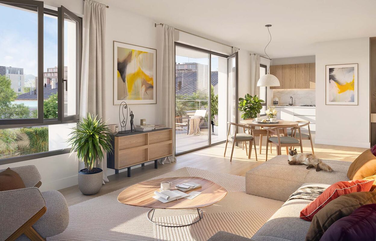 appartement neuf T1, T2, T3, T4, T5 pièces 25 à 87 m2 à vendre à Saint-Louis (68300)