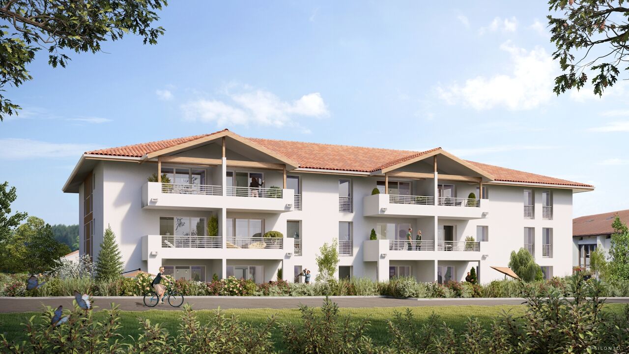 appartement neuf T1, T2, T3 pièces 36 à 59 m2 à vendre à Saint-Jean-de-Luz (64500)