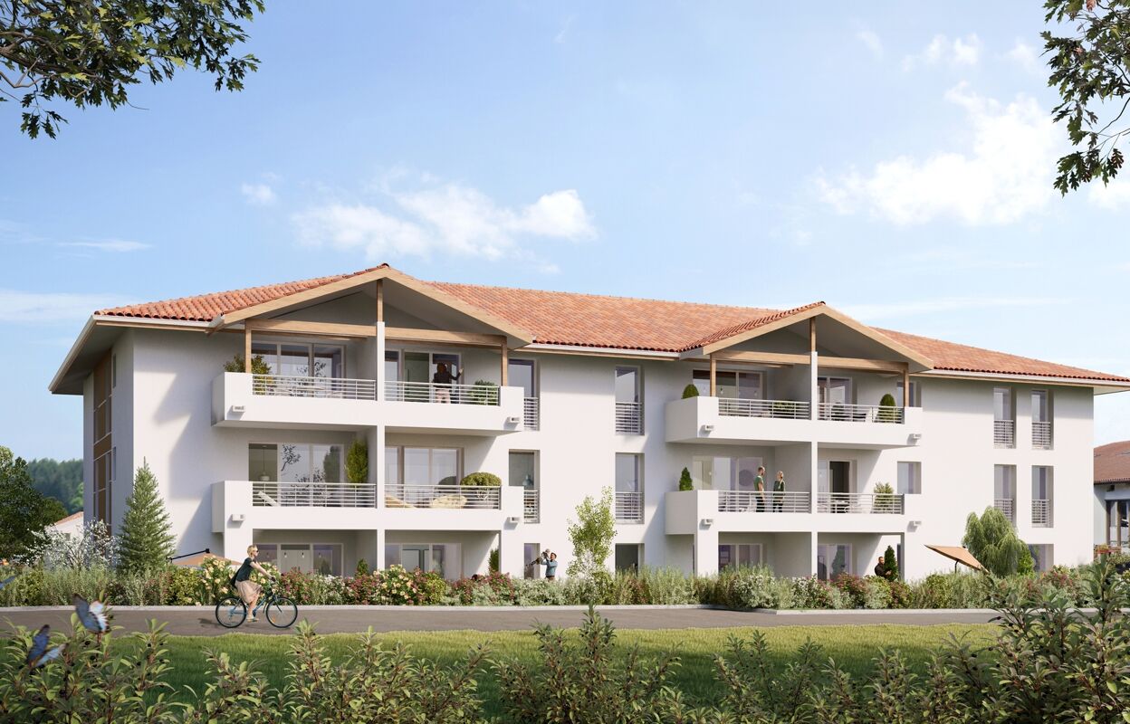 appartement neuf T1, T2, T3 pièces 36 à 59 m2 à vendre à Saint-Jean-de-Luz (64500)