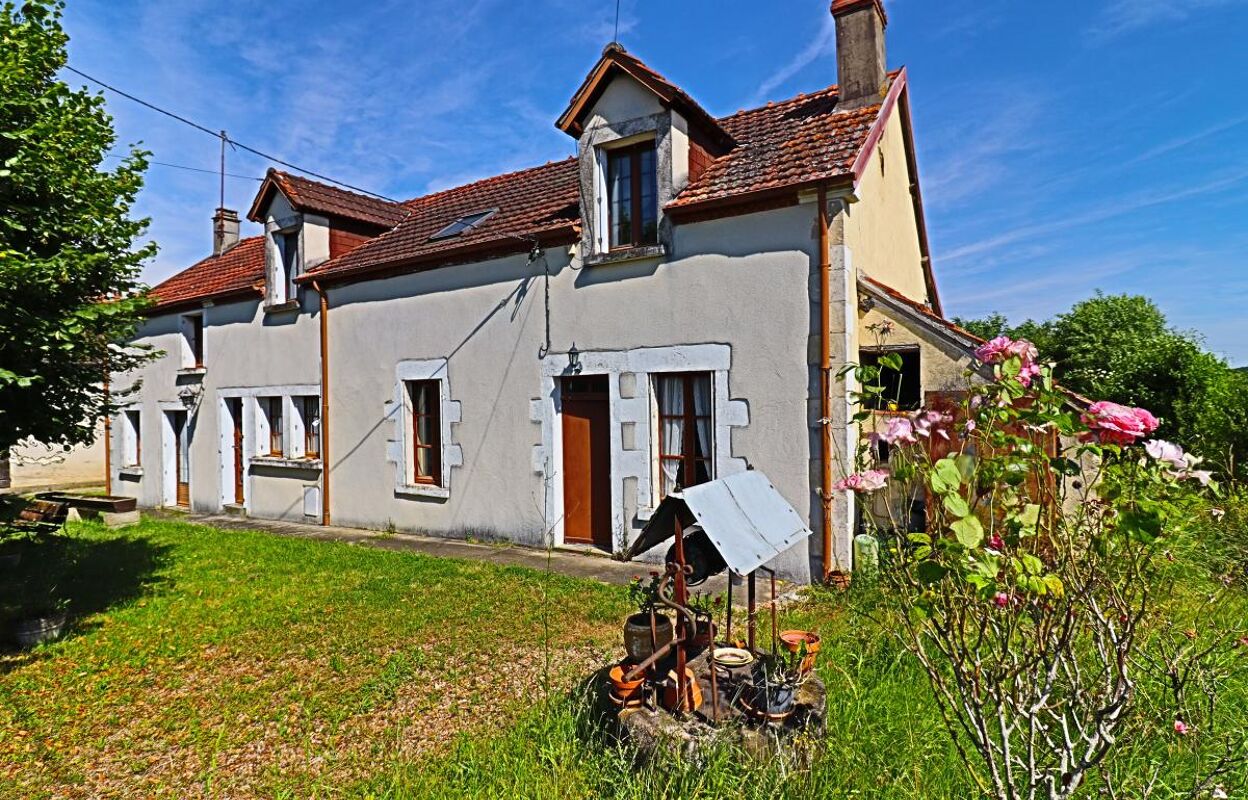 maison 3 pièces 85 m2 à vendre à Jalognes (18300)