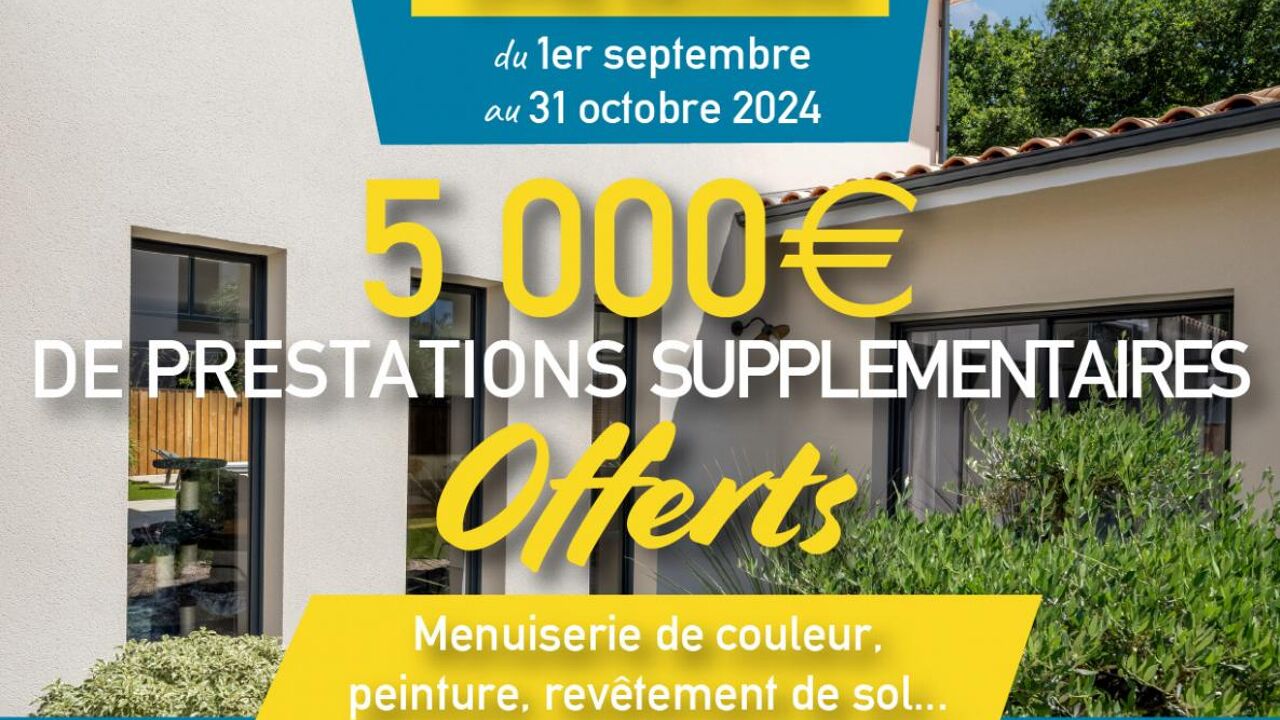 maison 90 m2 à construire à Gujan-Mestras (33470)