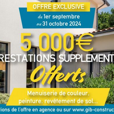 Maison à construire 4 pièces 90 m²