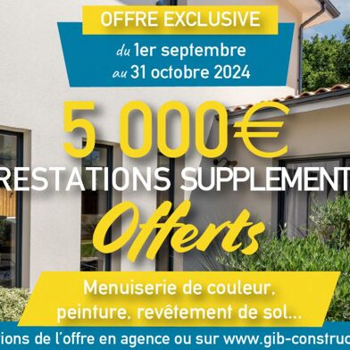 Maison à construire 4 pièces 90 m²