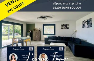 vente maison 280 000 € à proximité de Lombez (32220)