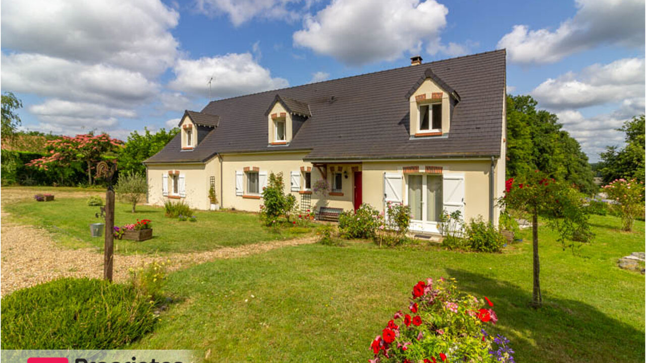 maison 7 pièces 235 m2 à vendre à La Chapelle-Montmartin (41320)