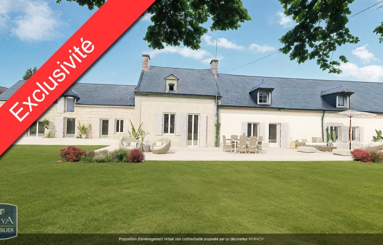 maison 5 pièces 154 m2 à vendre à Saint-Nicolas-de-Bourgueil (37140)