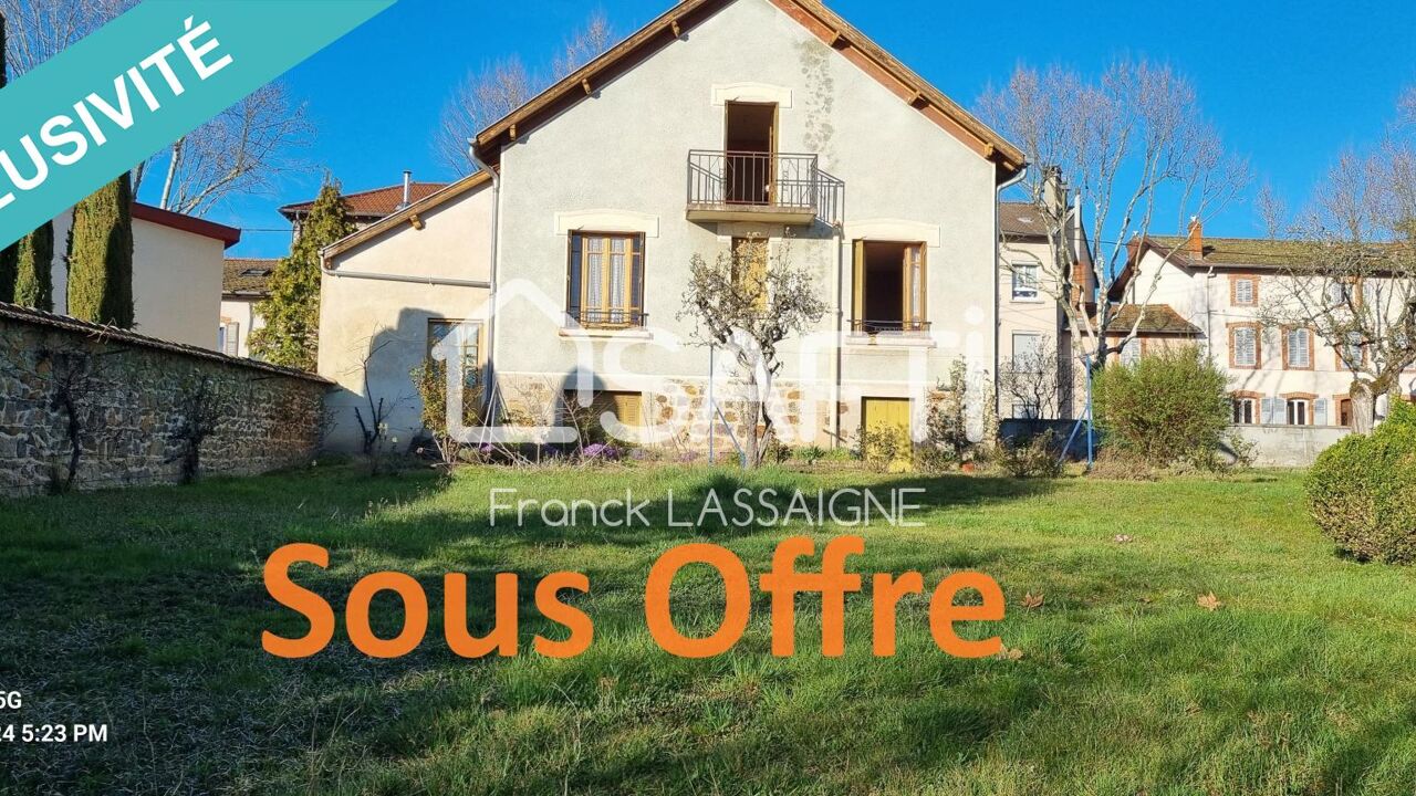 maison 5 pièces 111 m2 à vendre à Ambert (63600)