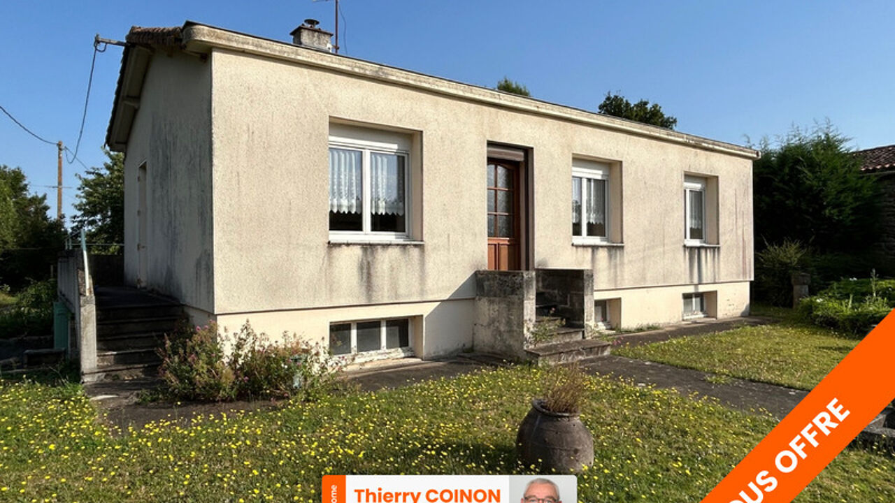 maison 5 pièces 69 m2 à vendre à Coutières (79340)