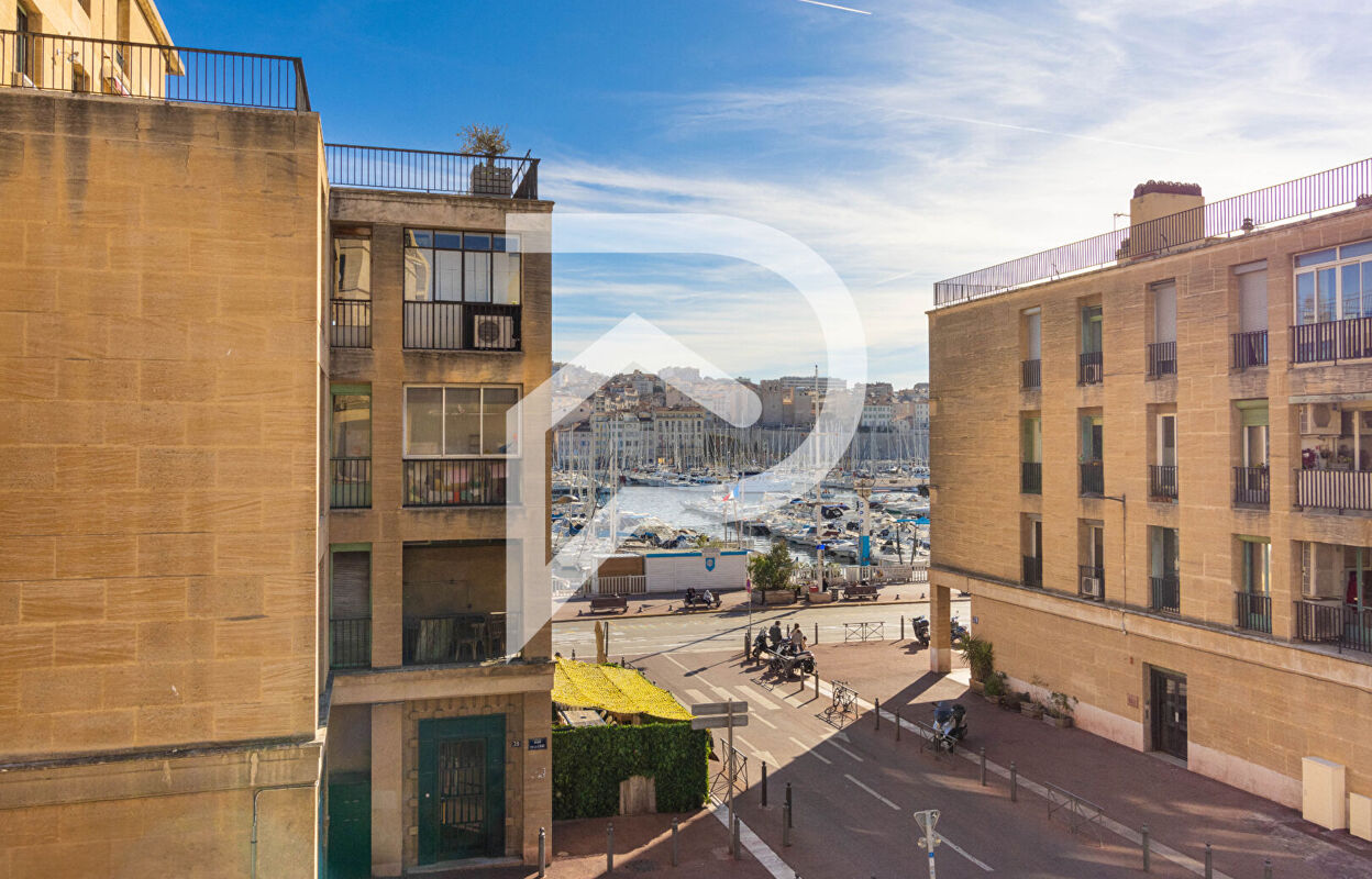 appartement 3 pièces 66 m2 à vendre à Marseille 2 (13002)