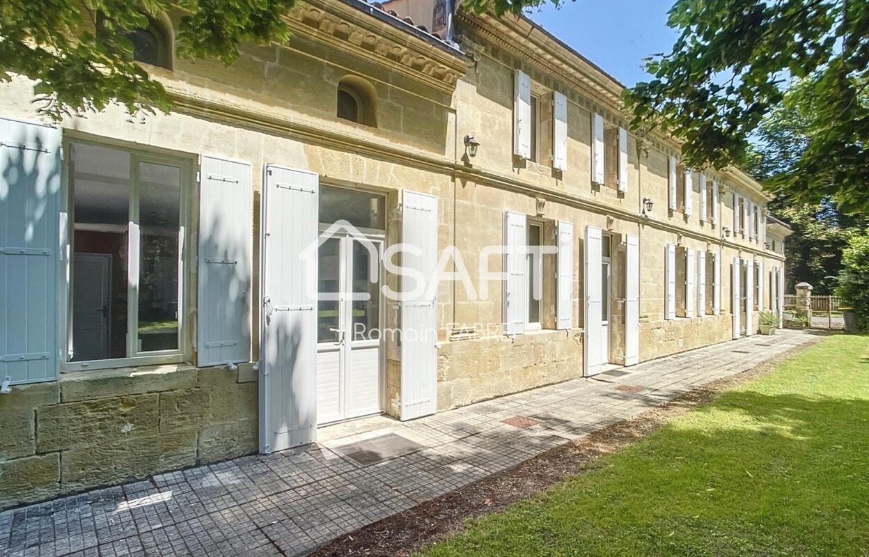 maison 8 pièces 280 m2 à vendre à Cézac (33620)