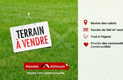 terrain  pièces 100 m2 à vendre à Saint-Pierre (97410)