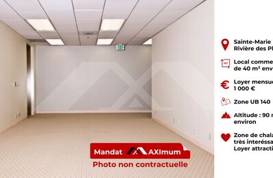 vente commerce 57 500 € à proximité de Sainte-Suzanne (97441)